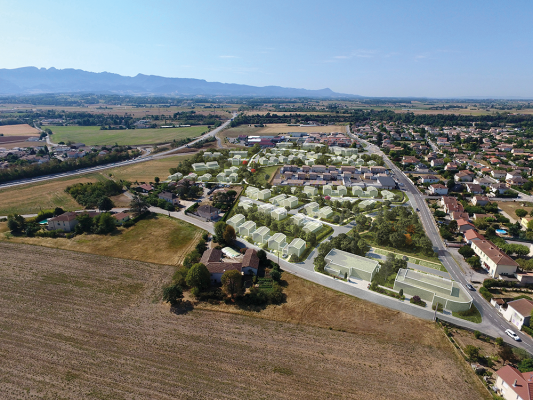 Terrains constructibles à Chatuzange-le-Goubet : Les Sentiers Fleuris