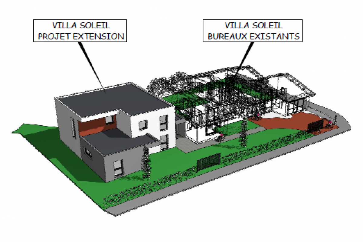 Projet d'agrandissement 3D