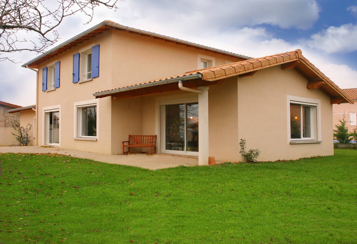 Construction de maison neuve sur-mesure à étage, à Bourg-Lès-Valence proche de Valence