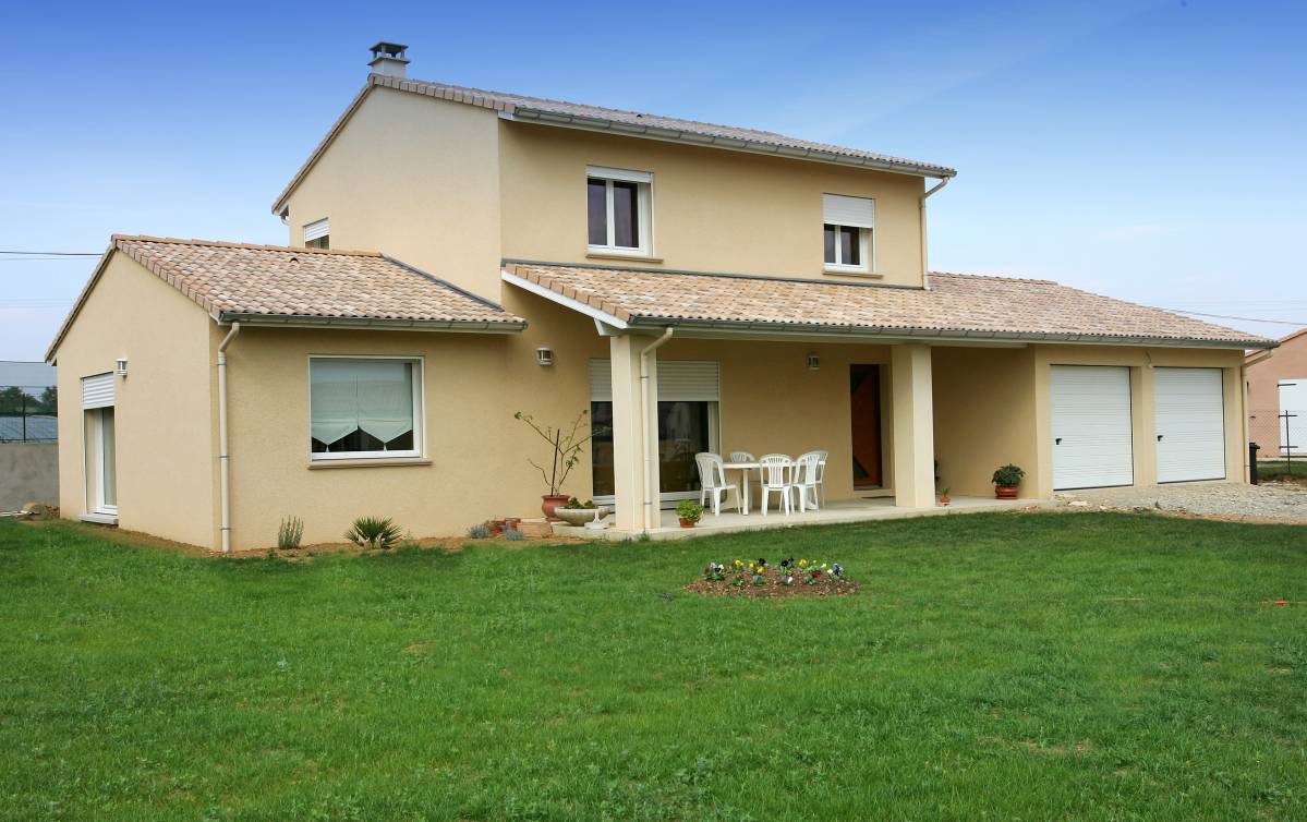 Proche de Valence, construction d'une maison neuve et personnalisée à étage, à Bourg-lès-Valence